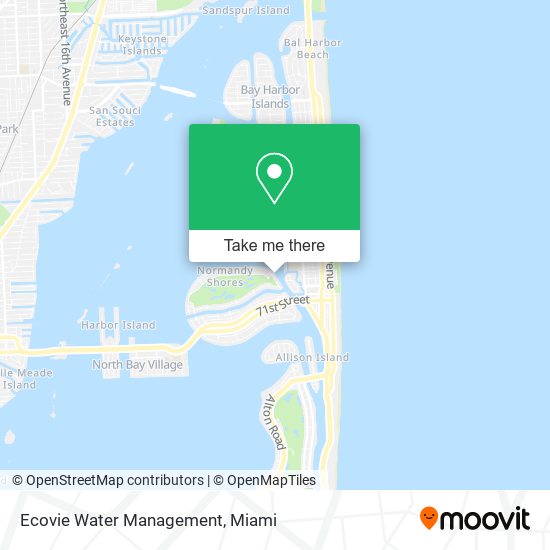 Ecovie Water Management map