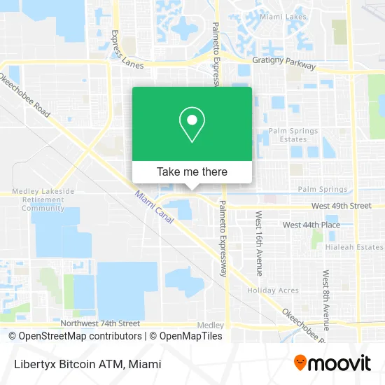 Libertyx Bitcoin ATM map
