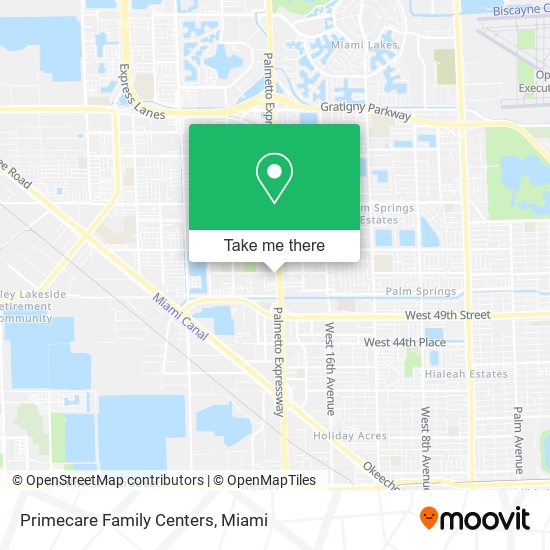 Mapa de Primecare Family Centers