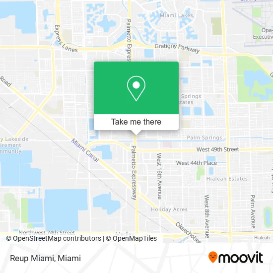 Reup Miami map