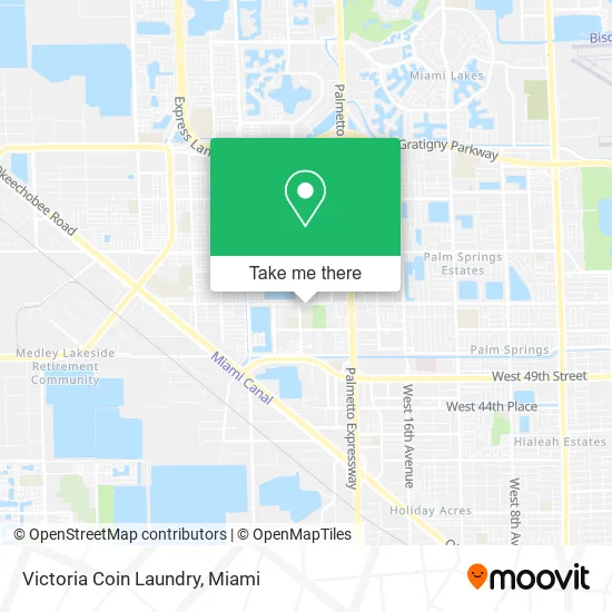 Victoria Coin Laundry map