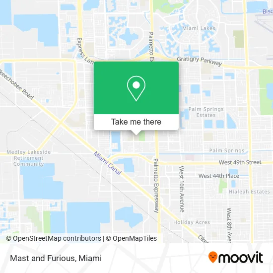 Mast and Furious map