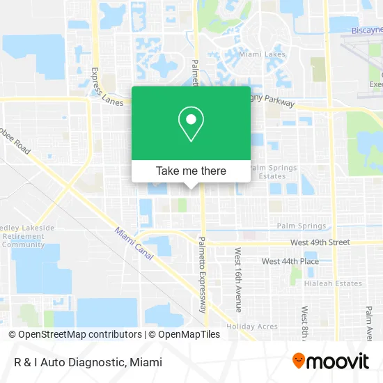 Mapa de R & I Auto Diagnostic
