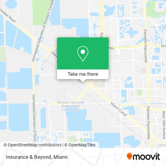 Insurance & Beyond map