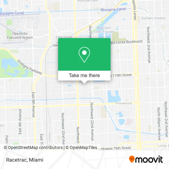 Racetrac map