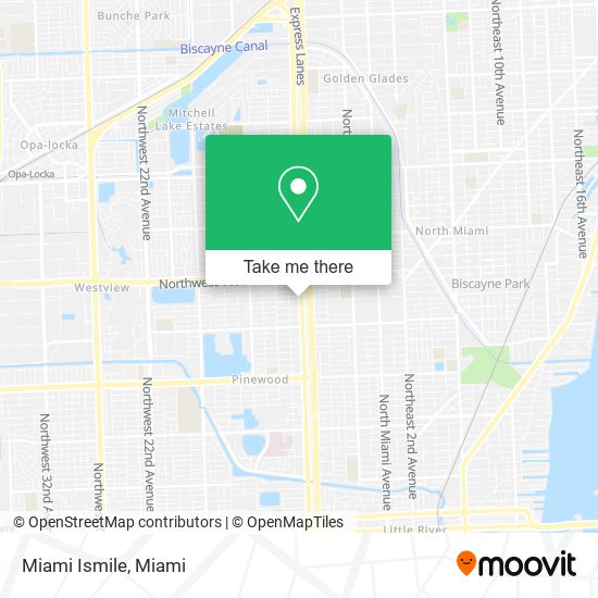 Miami Ismile map