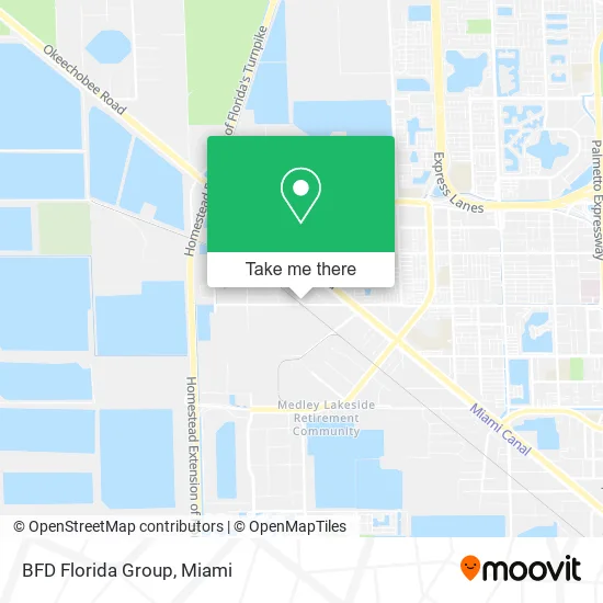 BFD Florida Group map