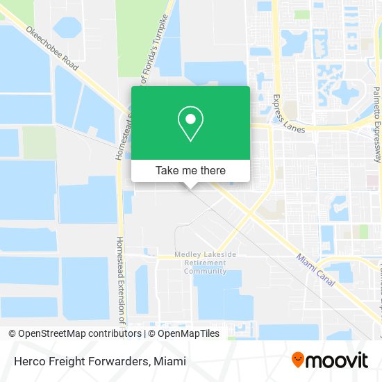 Herco Freight Forwarders map