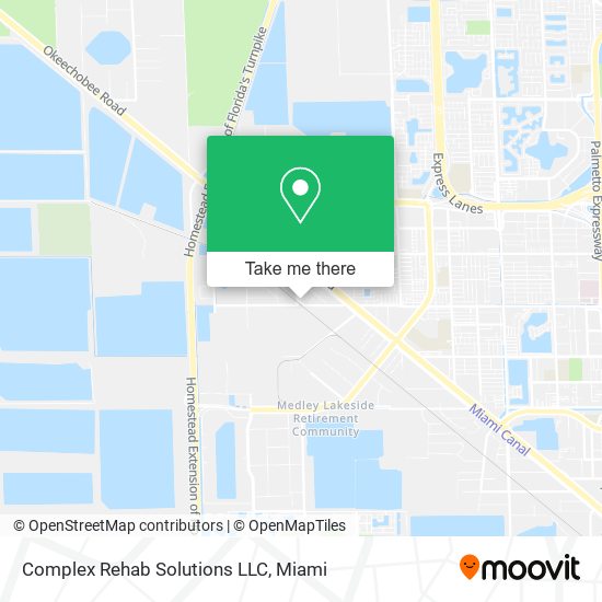 Complex Rehab Solutions LLC map