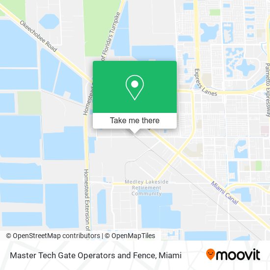 Mapa de Master Tech Gate Operators and Fence
