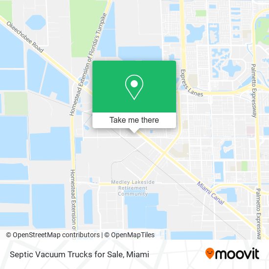 Septic Vacuum Trucks for Sale map