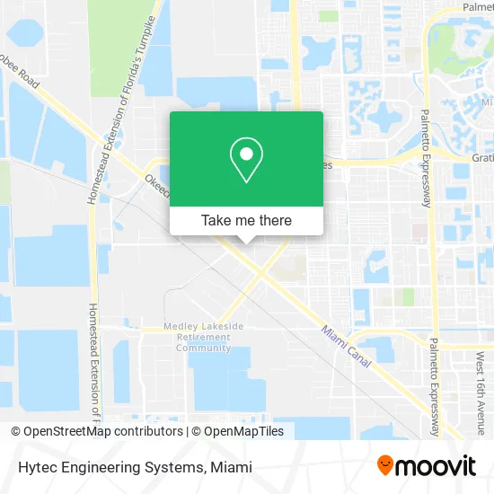 Hytec Engineering Systems map
