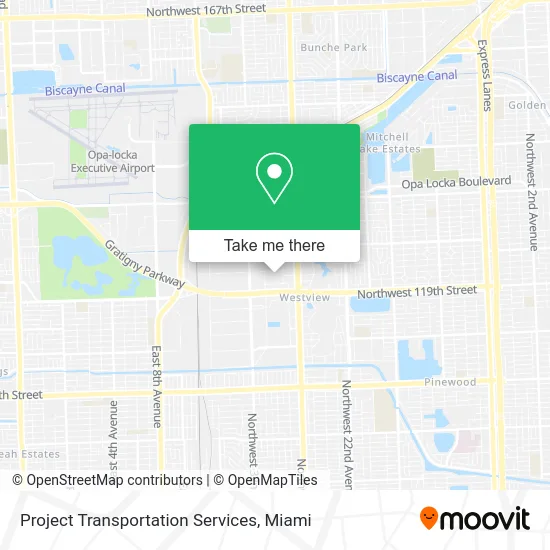 Project Transportation Services map