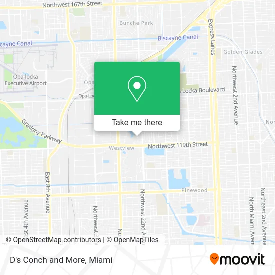 D's Conch and More map