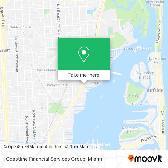 Coastline Financial Services Group map