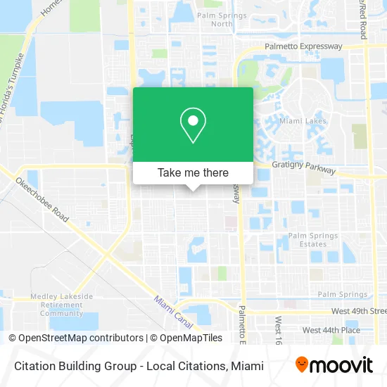 Mapa de Citation Building Group - Local Citations