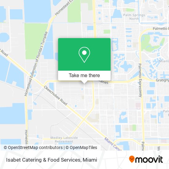 Isabet Catering & Food Services map