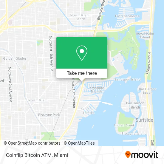 Coinflip Bitcoin ATM map