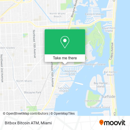 Bitbox Bitcoin ATM map