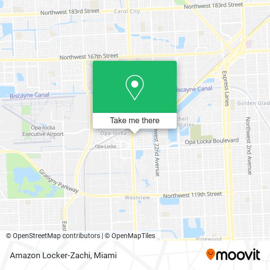 Amazon Locker-Zachi map