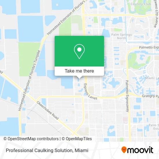 Professional Caulking Solution map
