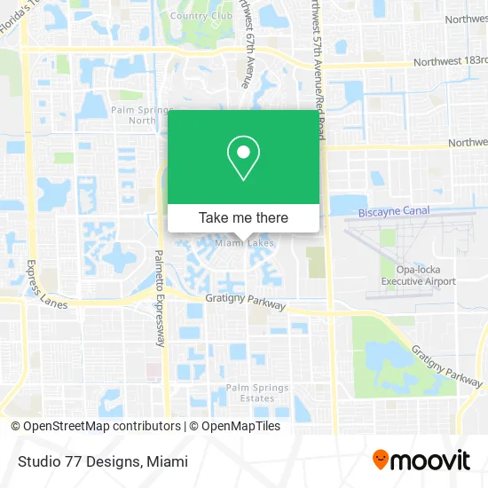 Studio 77 Designs map