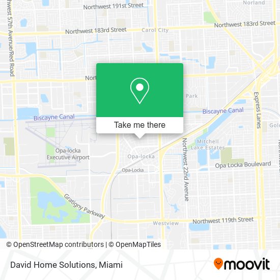 David Home Solutions map