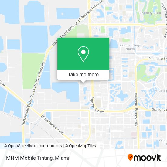 MNM Mobile Tinting map