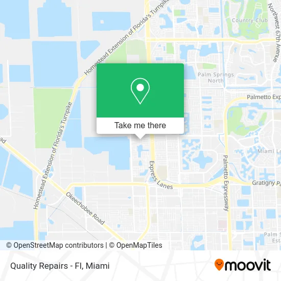 Quality Repairs - Fl map