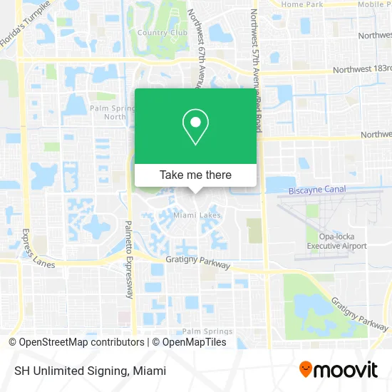 SH Unlimited Signing map