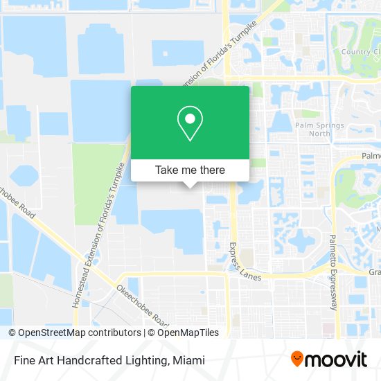 Fine Art Handcrafted Lighting map