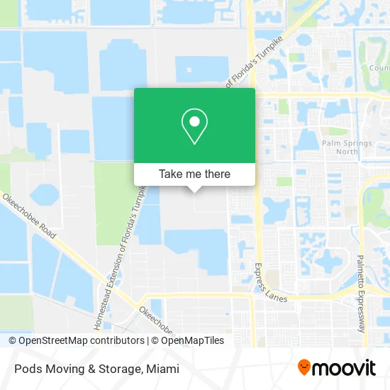 Pods Moving & Storage map