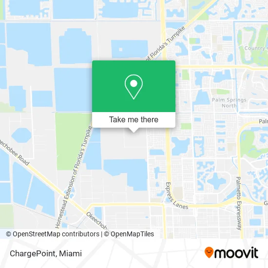 ChargePoint map