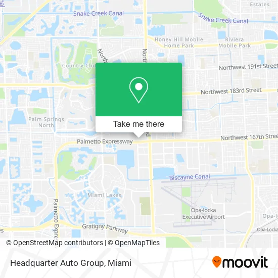Headquarter Auto Group map