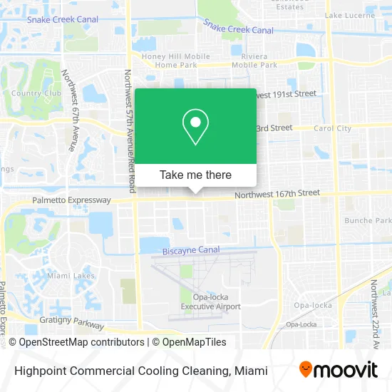 Highpoint Commercial Cooling Cleaning map