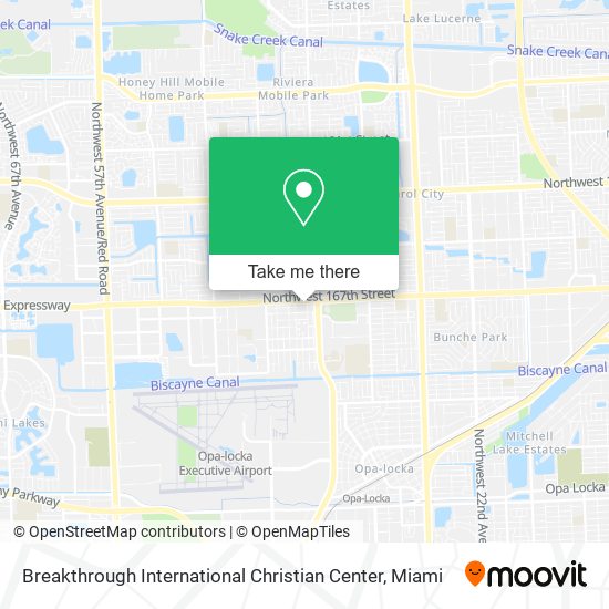 Breakthrough International Christian Center map