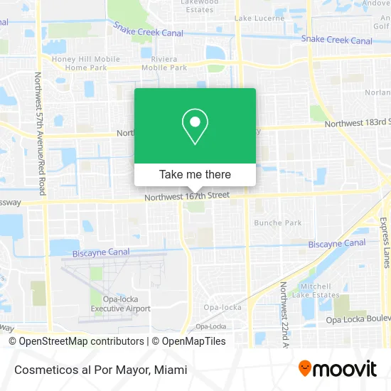 Cosmeticos al Por Mayor map