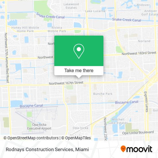 Rodnays Construction Services map