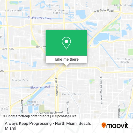 Mapa de Always Keep Progressing - North Miami Beach