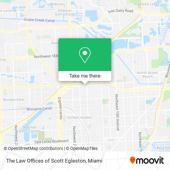 Mapa de The Law Offices of Scott Egleston