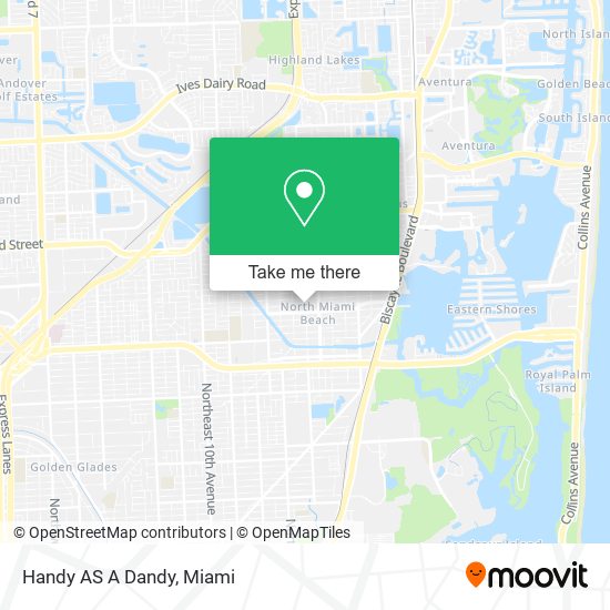 Mapa de Handy AS A Dandy
