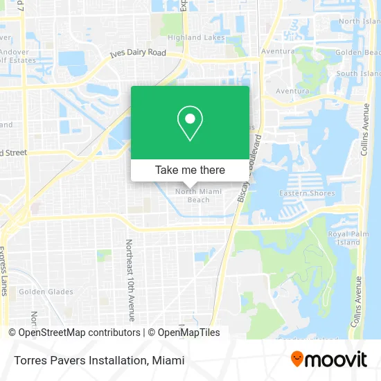 Torres Pavers Installation map