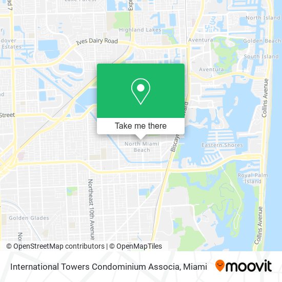 International Towers Condominium Associa map