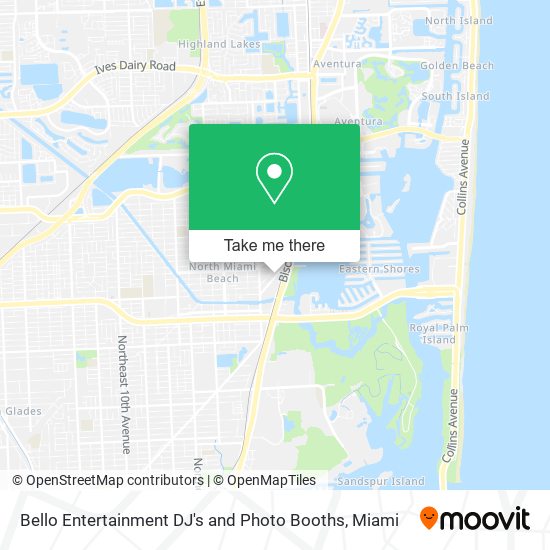 Bello Entertainment DJ's and Photo Booths map