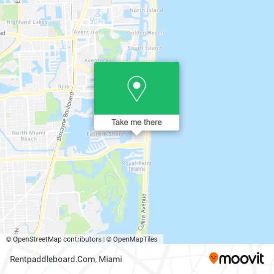 Rentpaddleboard.Com map