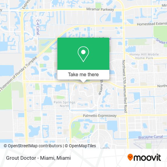 Grout Doctor - Miami map