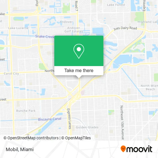 Mobil map