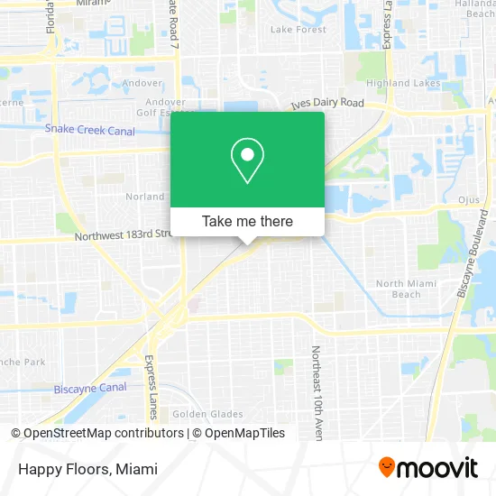Happy Floors map
