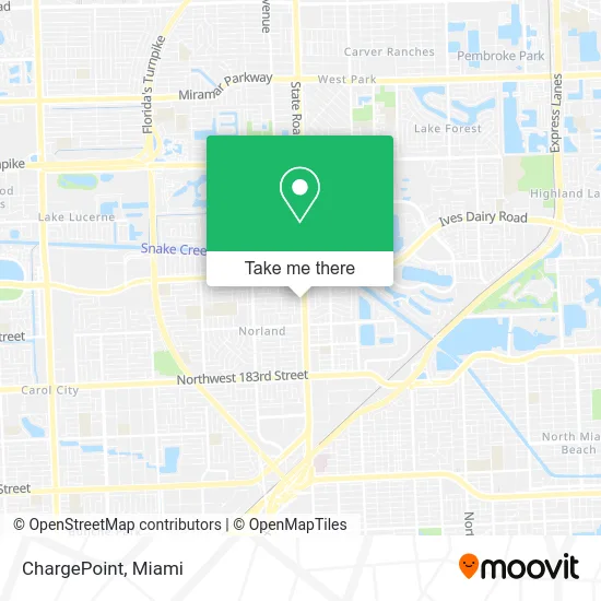 ChargePoint map