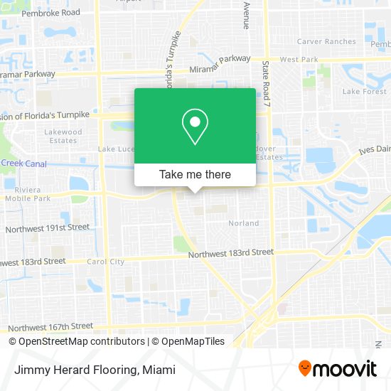 Mapa de Jimmy Herard Flooring